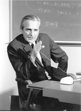 Douglas Engelbart, circa 1968
